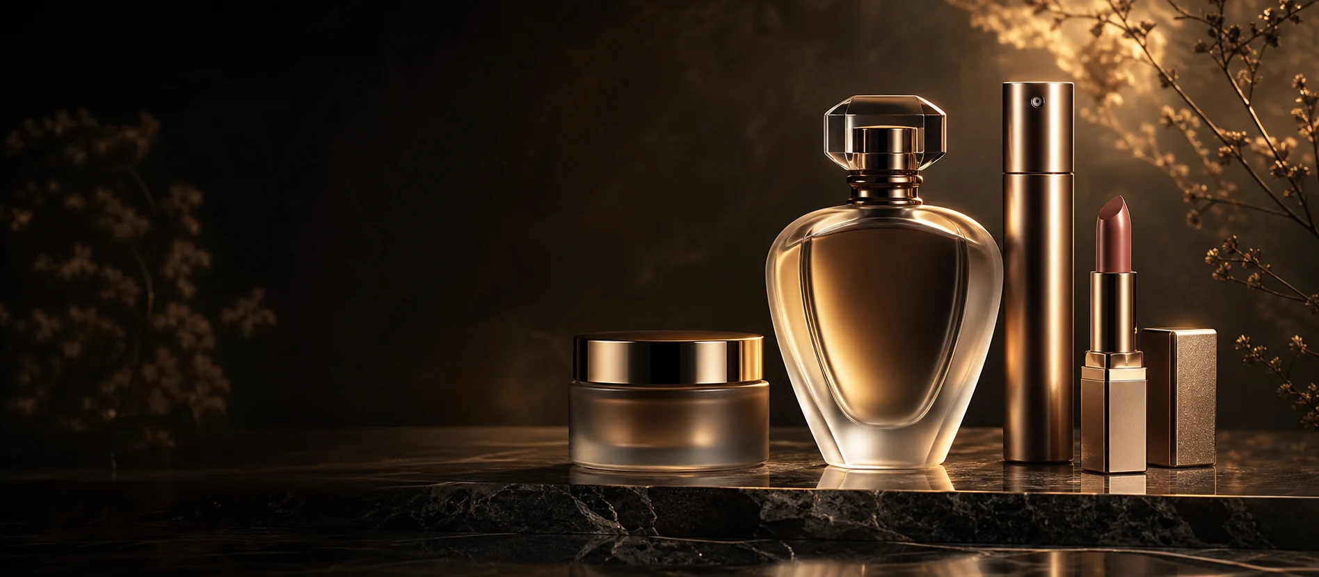 An unbranded collection of premium perfume and cosmetics