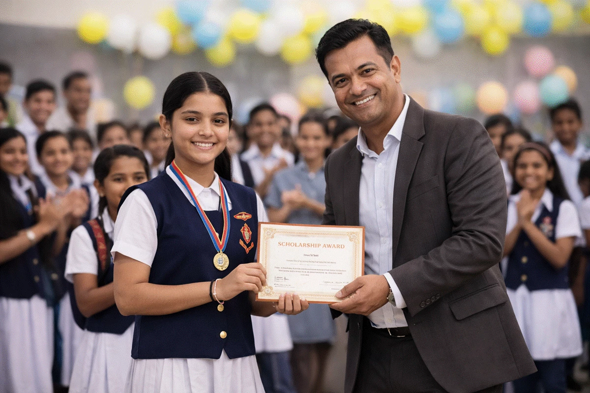 Scholarship award ceremony recognition