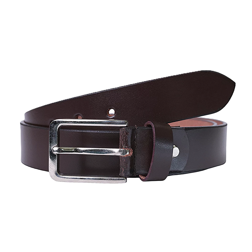 Espresso Classic Leather Belt
